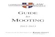 Guide to Mooting Cambridge