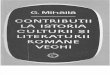 g Mihaila-contributii La Istoria Culturii Si Literaturii Romane Vechi
