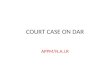 Court Case on Dar Appm