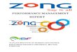 Term Report of ZONG Performance Management