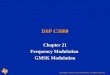 Chapter 21 Frequency Modulation GMSK Modulation DSP C5000 Copyright © 2003 Texas Instruments. All rights reserved