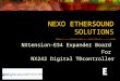 NEXO ETHERSOUND SOLUTIONS NXtension-ES4 Expander Board For NX242 Digital TDcontroller 05apr05