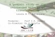 A genomic study on the unintended effects of transformation Lerato B.T. Matsauyane Promoter: Prof I.A. Dubery Co-Promoter:Dr D Oelofse