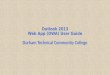 Outlook 2013 Web App (OWA) User Guide Durham Technical Community College
