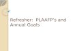 Refresher: PLAAFP’s and Annual Goals. IDEA §300-320 Requires ARD committee to include measurable annual goals, including academic and functional goals