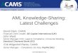 SGChapter@acams.org Singapore Chapter Launch AML Knowledge-Sharing: Latest Challenges David Clark, CAMS Financial Crime Leader, GE Capital International
