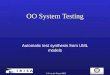 Yves Le Traon 2003 OO System Testing Automatic test synthesis from UML models