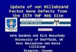 Update of von Willebrand Factor Gene Defects from the ISTH VWF Web Site Update of von Willebrand Factor Gene Defects from the ISTH VWF Web Site Anne Goodeve