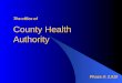 County Health Authority Theoffice of The office of Phase II: 2.010