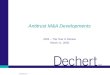 © 2005 Dechert LLP Antitrust M&A Developments 2004 – The Year in Review March 11, 2005