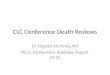CLC Conference Death Reviews Dr Elspeth McInnes AM NCLC Conference Adelaide August 29-31