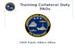 Training Collateral Duty PAOs CNSP Public Affairs Office