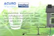 Innovative solutions for the rehabilitation of lead service connection lines and adjacent water mains
