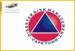 Introduction to the Cape Town Disaster Risk Management Centre