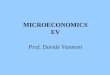 MICROECONOMICS EV Prof. Davide Vannoni. Exercise session 4 monopoly and deadweight loss 1.Exercise on monopoly and deadweight loss 2.Exercise on natural