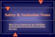 Safety & Sanitation Notes  vices/health/ehs/foodsafety/FoodWor ker.aspx 1