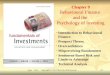 9-1 Chapter 9 Behavioural Finance and the Psychology of Investing Introduction to Behavioural Finance Introduction to Behavioural Finance Prospect Theory