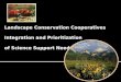 Landscape Conservation Cooperatives Integration and Prioritization of Science Support Needs