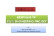TOPIC 1.3 RESPONSE OF CIVIL ENGINEERING PROJECT RESPONSE OF CIVIL ENGINEERING PROJECT BY: NOR AZAH BINTI AZIZ KOLEJ MATRIKULASI TEKNIKAL KEDAH BY: NOR