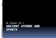 Mr. Cistaro / Mr. C. Our World Where were we?  Athens vs. Sparta  Way of life, values  Persian War  Battle of Marathon (Sept. 490 B.C.)  Battle