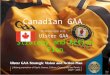 Canadian GAA in Association with Ulster GAA Strategy and Action Plan