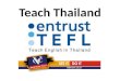 Teach Thailand. Non Immigrant B Visa NEW VISA PROCESS: To be applied for in home-country Need a 5 week lead-time Allows entry to Thailand for 90 days
