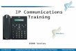 IP Communications Training 6900 Series. Getting to Know Your Phone LCD Screen Line Buttons Soft Keys Transfer, Conference, Hold Keys Headset Button Speakerphone