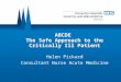 ABCDE The Safe Approach to the Critically Ill Patient Helen Pickard Consultant Nurse Acute Medicine