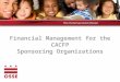 Financial Management for the CACFP Sponsoring Organizations