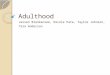 Adulthood Jessen Blankenzee, Nicole Pate, Taylor Johnson, Tara Anderson