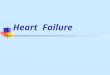 Heart Failure. Definition: A state in which the heart cannot provide sufficient cardiac output to satisfy the metabolic needs of the body It is commonly
