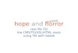 Hope and horror real-life TEI the CMS/TEI/XSL/HTML stack using TEI with Sobek avoiding
