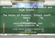 Resilience and Coping in Middle and High School: The Roles of Parents, School staff, Peers & Community Shashank V. Joshi, MD, FAAP Jeremy Wilkinson, MD
