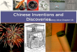 History Alive Chapter 18 Chinese Inventions and Discoveries