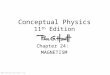 © 2010 Pearson Education, Inc. Conceptual Physics 11 th Edition Chapter 24: MAGNETISM