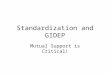 Standardization and GIDEP Mutual Support is Critical!