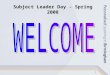 0 Subject Leader Day - Spring 2008. 1 Agenda 09:15 – 10:30 Introduction to APP Using the APP materials for writing 10:30 – 10:45 Break 10:45 – 12:00Using