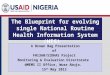 The Blueprint for evolving single National Routine Health Information System (HIS) A Brown Bag Presentation of FHI360/SIDHAS Project Monitoring & Evaluation