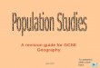 AEB 2007 A revision guide for GCSE Geography To advance slide click here