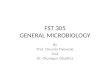 FST 305 GENERAL MICROBIOLOGY By Prof. Olusola Oyewole And Dr. Olusegun Obadina
