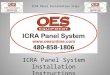 ICRA Panel Installation Steps ICRA Panel System Installation Instructions