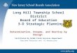 Long Hill Township School District Board of Education 3-D Strategic Planning Determination, Dreams, and Destiny by Design Facilitated by NJSBA Field Services