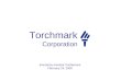 Torchmark Corporation Insurance Investor Conference February 24, 2009