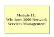 Module 11: Windows 2000 Network Services Management