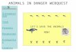 Title Introduction Task Process Resourses Evaluation Credits Conclusion ANIMALS IN DANGER WEBQUEST LET’S SAVE THE ANIMALS NOW!