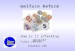 Welfare Reform How is it affecting people? Yasmin Johnson Stockton CAB