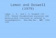 Lemon and Doswell (1979) Lemon, L. R., and C. A. Doswell III, 1979: Severe thunderstorm evolution and mesoscyclone structure as related to tornadogenesis