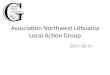 Association Northwest Lithuania Local Action Group 2011-06-24