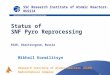 Status of SNF Pyro Reprocessing RIAR, Dimitrovgrad, Russia Mikhail Kormilitsyn Research Institute of Atomic Reactors (RIAR) Radiochemical Complex SSC Research