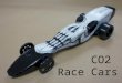 CO2 Race Cars. What is a CO2 Race Car? A CO2 race car is a model car POWERED by the release of CO2 gas from a compressed cartridge. The release of the